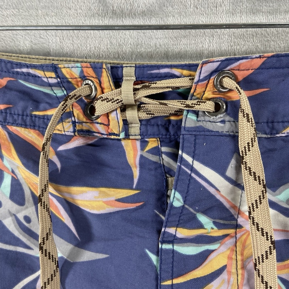 Patagonia Board Shorts mens 30 Printed Wavefarer 8" Inseam Floral Print Tropical - Picture 5 of 11